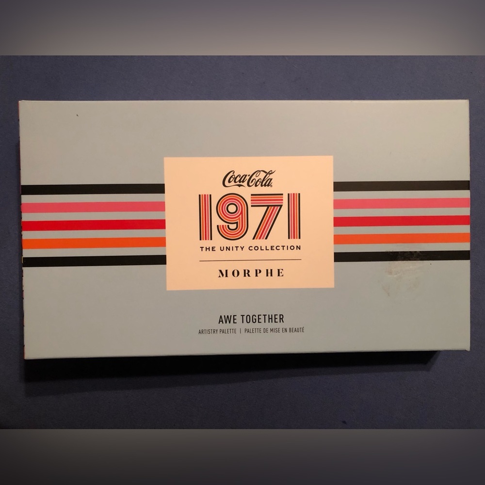 NIB Morphe Coca-Cola 1971 Eyeshadow Palette.